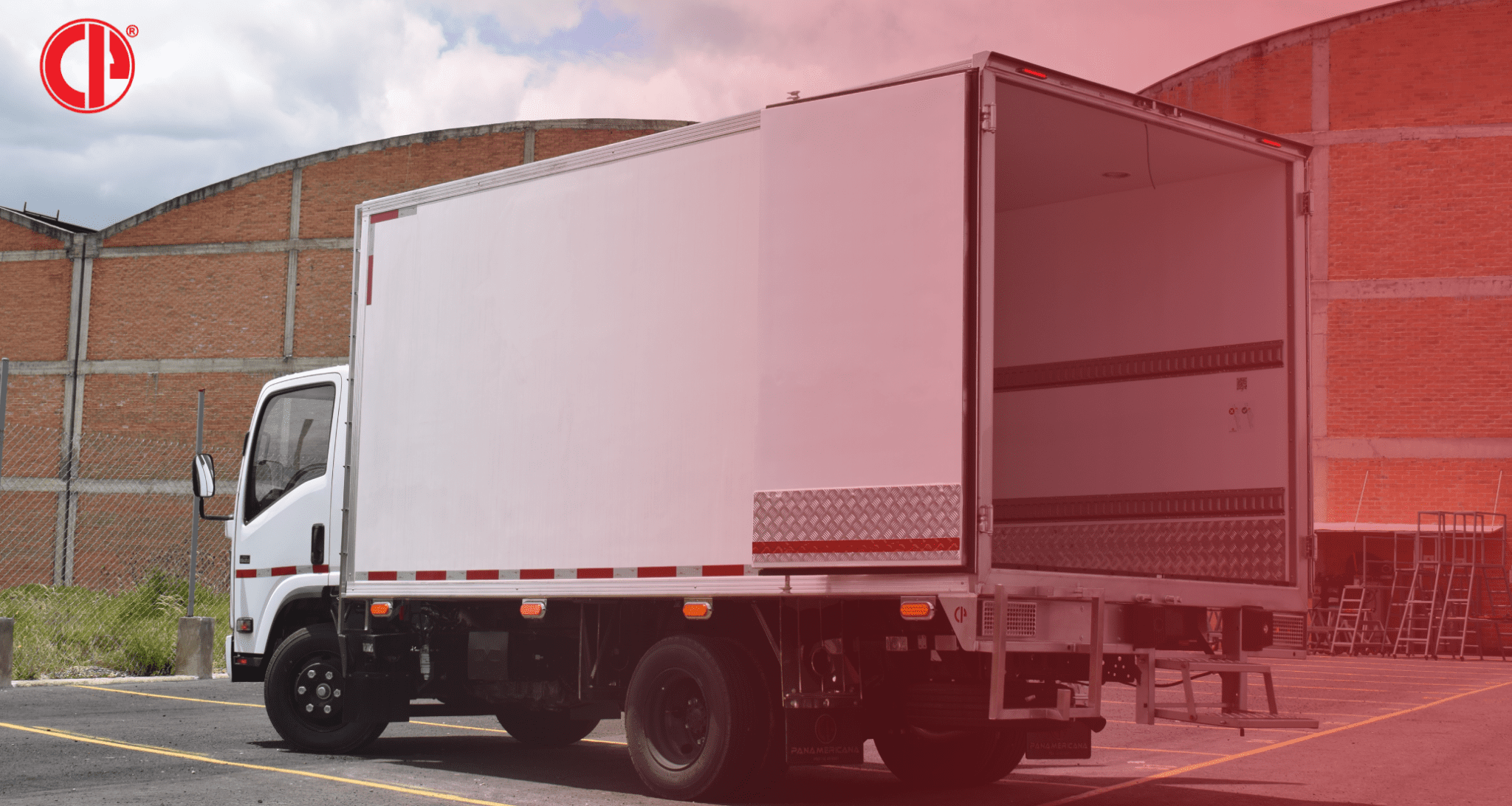 Furgones en el transporte de carga vehículos de carga